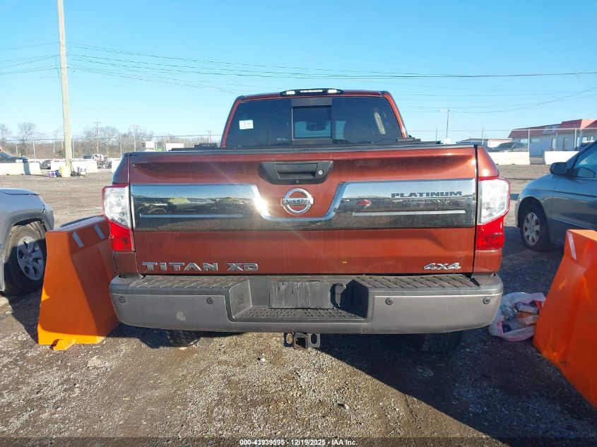 2016 Nissan Titan Xd Platinum Reserve Diesel VIN: 1N6BA1F44GN502381 Lot: 43939595