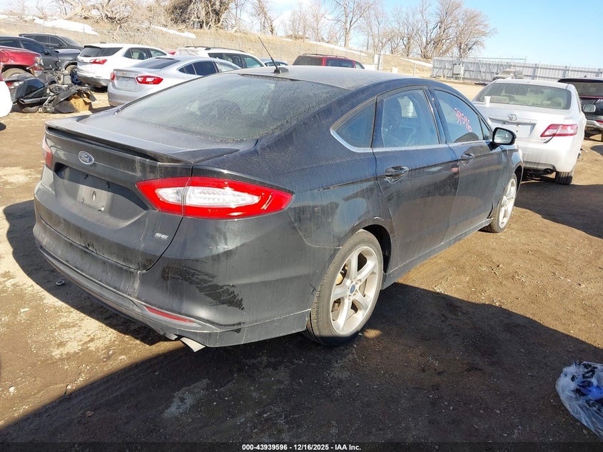 Vin: 3fa6p0h71er340438, lot: 44435226, ford fusion se 20144