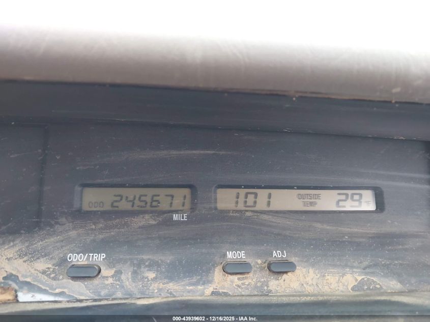 2001 Toyota Avalon Xl VIN: 4T1BF28B71U194301 Lot: 43939602