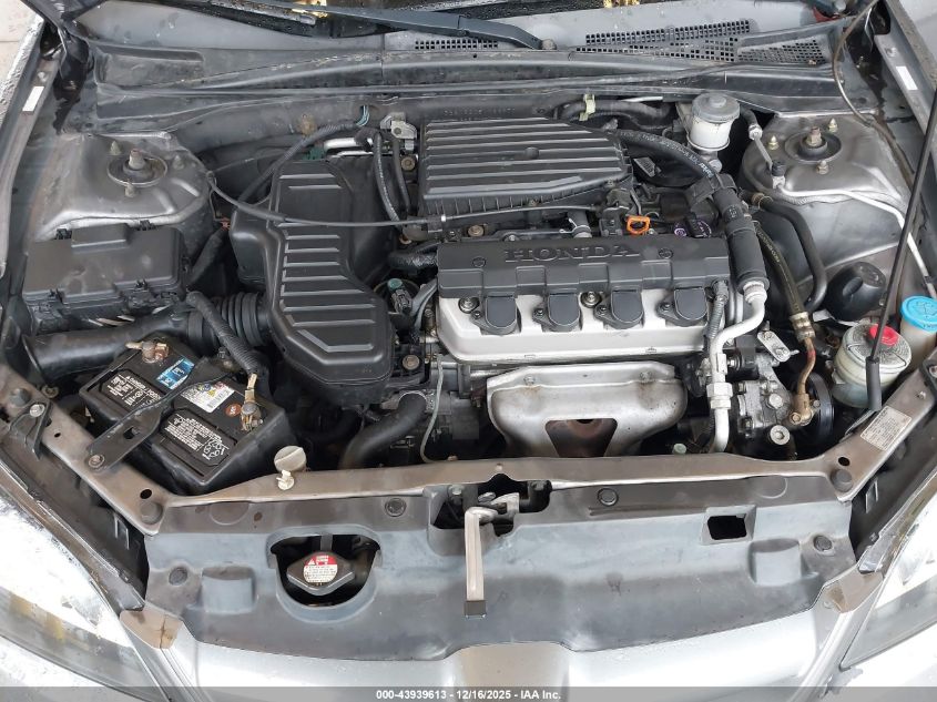 2005 Honda Civic Vp VIN: 1HGES16305L023955 Lot: 43939613