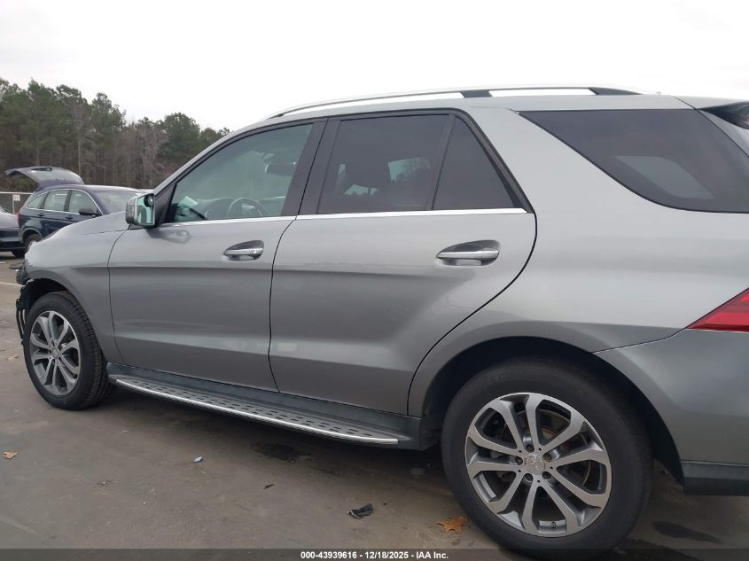 2016 Mercedes-Benz Gle 350 VIN: 4JGDA5JB2GA721772 Lot: 43939616
