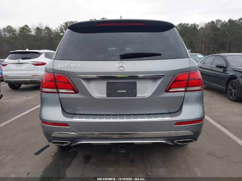 2016 Mercedes-Benz Gle 350 VIN: 4JGDA5JB2GA721772 Lot: 43939616