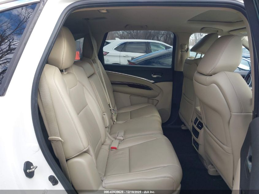 2017 Acura Mdx VIN: 5FRYD3H30HB012670 Lot: 43939629