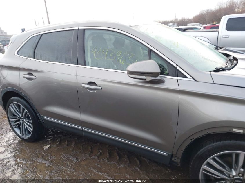 2016 Lincoln Mkc Reserve VIN: 5LMCJ3D9XGUJ20548 Lot: 43939631