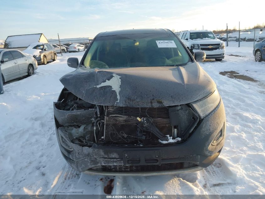 2016 Ford Edge Sel VIN: 2FMPK4J83GBB84178 Lot: 43939636