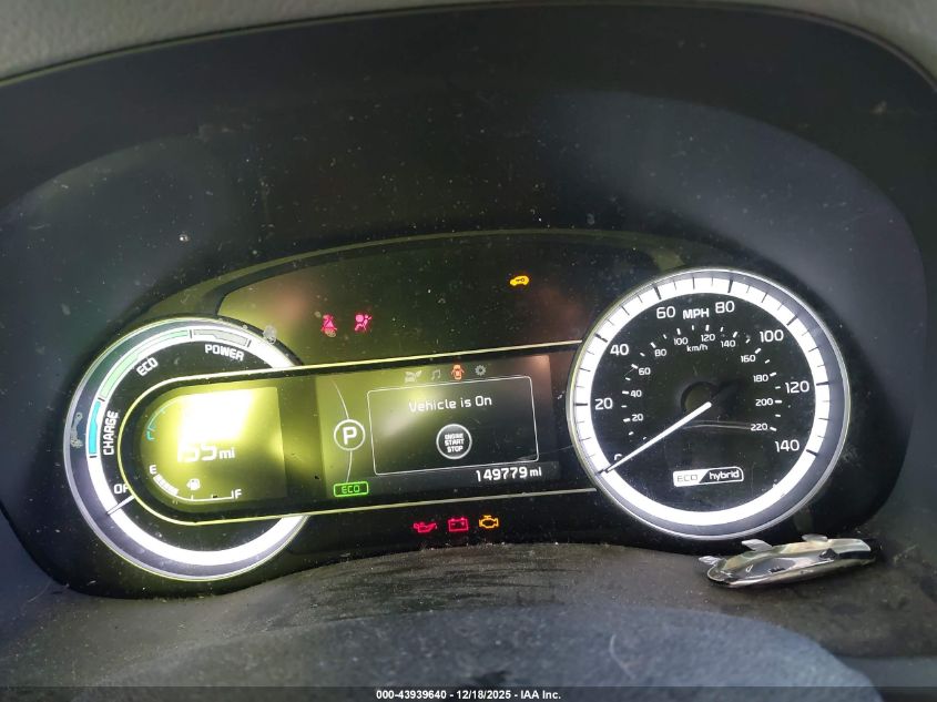 2017 Kia Niro Ex VIN: KNDCC3LC7H5071612 Lot: 43939640