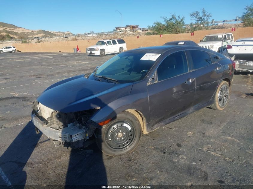 2017 Honda Civic Ex-T VIN: 2HGFC1F3XHH643862 Lot: 43939661