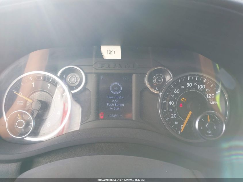 2022 Ram 2500 Tradesman 4X4 6'4 Box VIN: 3C6UR5CL3NG129306 Lot: 43939664