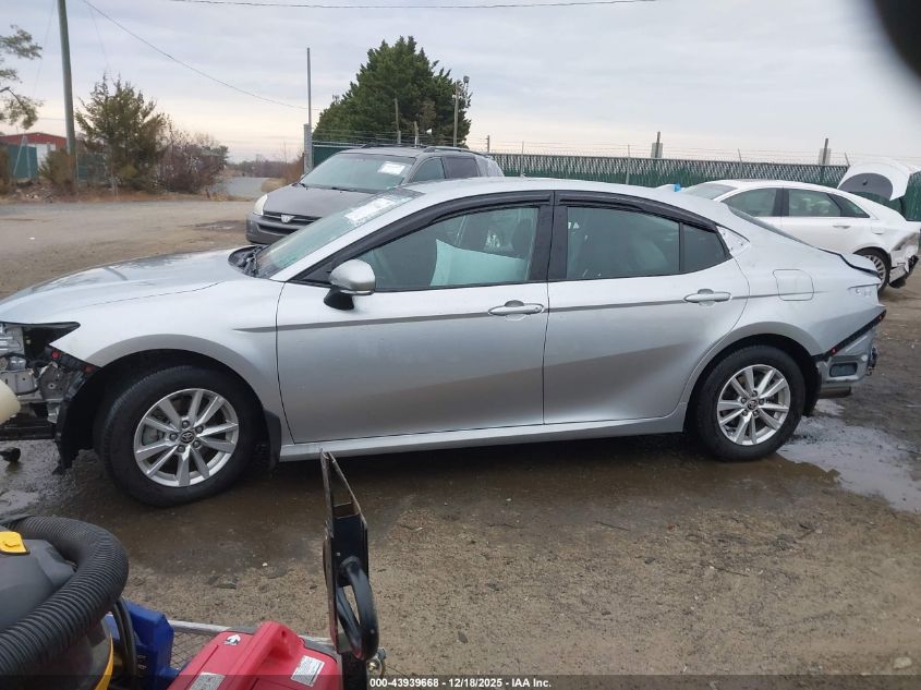2025 Toyota Camry Le VIN: 4T1DAACK2SU521116 Lot: 43939668