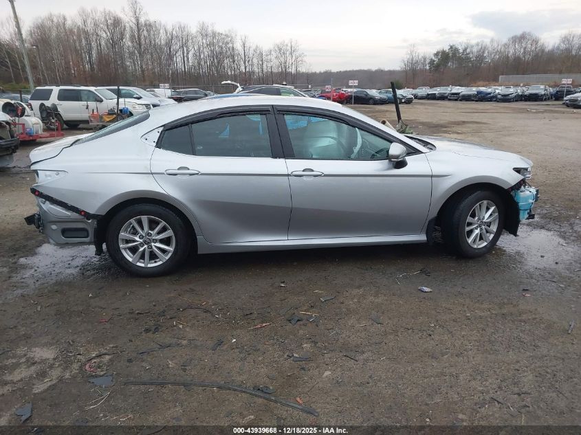 2025 Toyota Camry Le VIN: 4T1DAACK2SU521116 Lot: 43939668