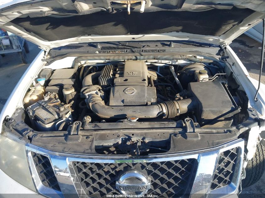 2012 Nissan Pathfinder S VIN: 5N1AR1NN5CC605568 Lot: 43939670