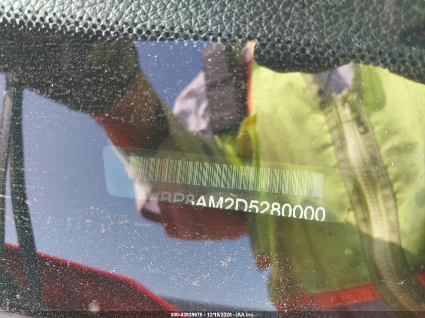 2013 Ford Mustang V6 Premium VIN: 1ZVBP8AM2D5280000 Lot: 43939675