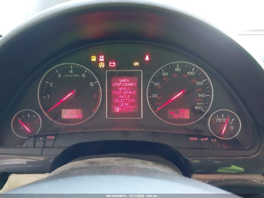 2005 Audi A4 1.8T Special Edition VIN: WAULC68E75A119864 Lot: 43939678