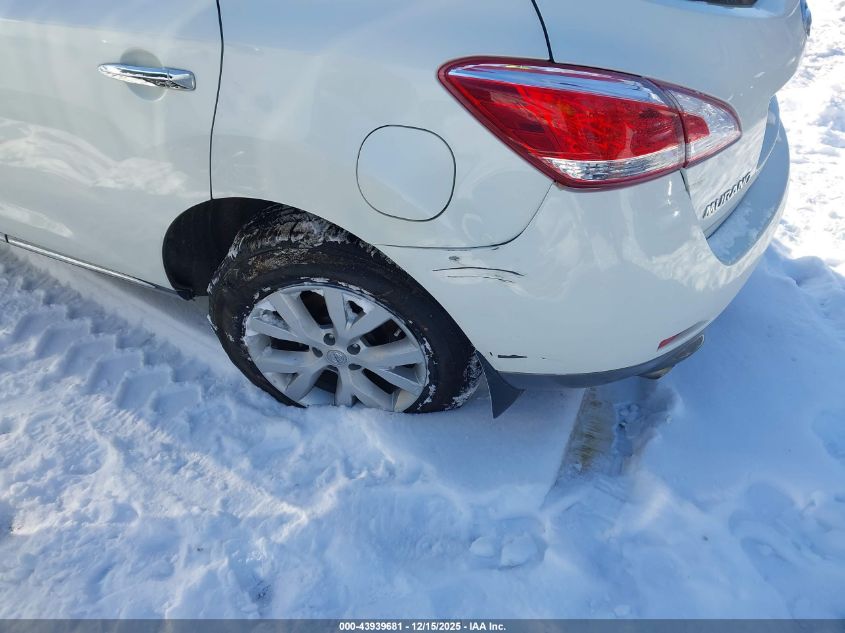 2011 Nissan Murano Sl VIN: JN8AZ1MWXBW185838 Lot: 43939681