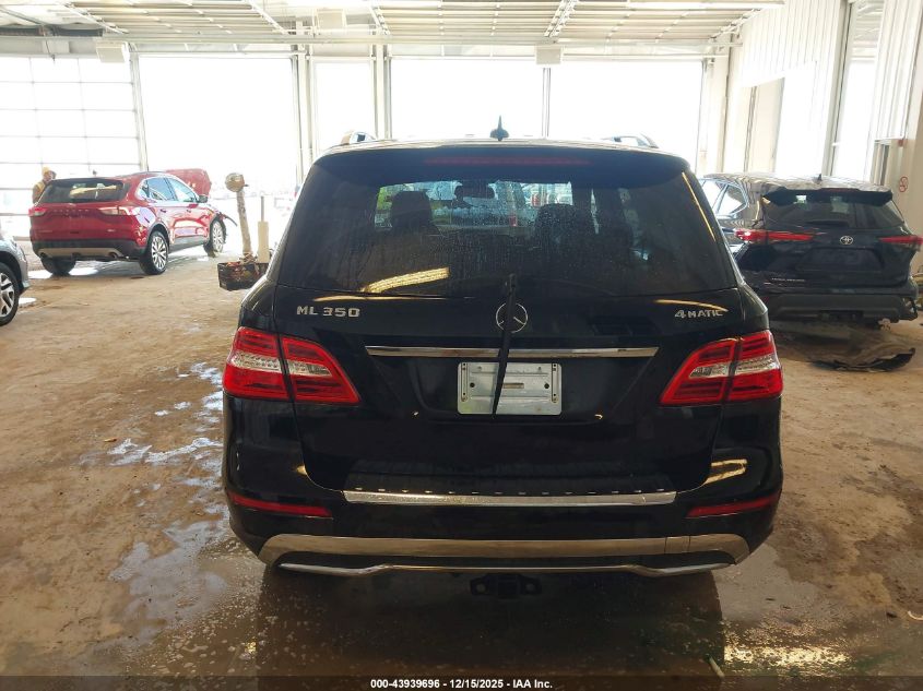 2015 Mercedes-Benz Ml 350 4Matic VIN: 4JGDA5HB8FA486606 Lot: 43939696