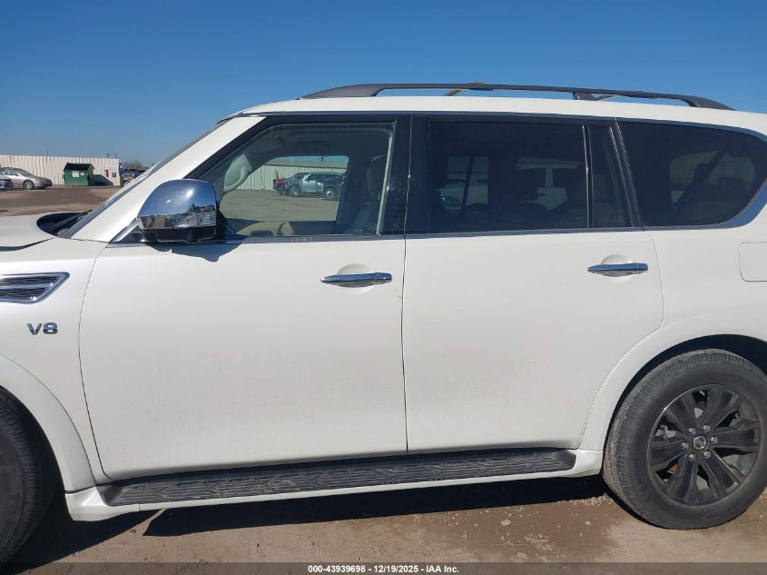 2019 Nissan Armada Platinum VIN: JN8AY2NF8K9350372 Lot: 43939698