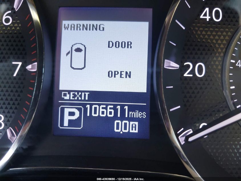 2019 Nissan Armada Platinum VIN: JN8AY2NF8K9350372 Lot: 43939698