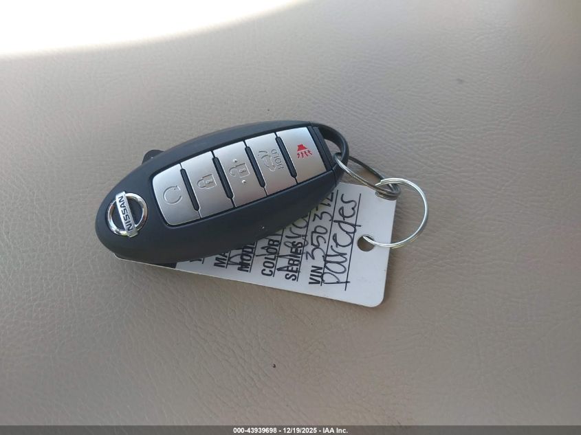 2019 Nissan Armada Platinum VIN: JN8AY2NF8K9350372 Lot: 43939698