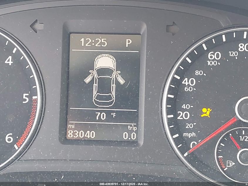 2015 Volkswagen Passat 2.0L Tdi Se VIN: 1VWBV7A33FC091720 Lot: 43939701