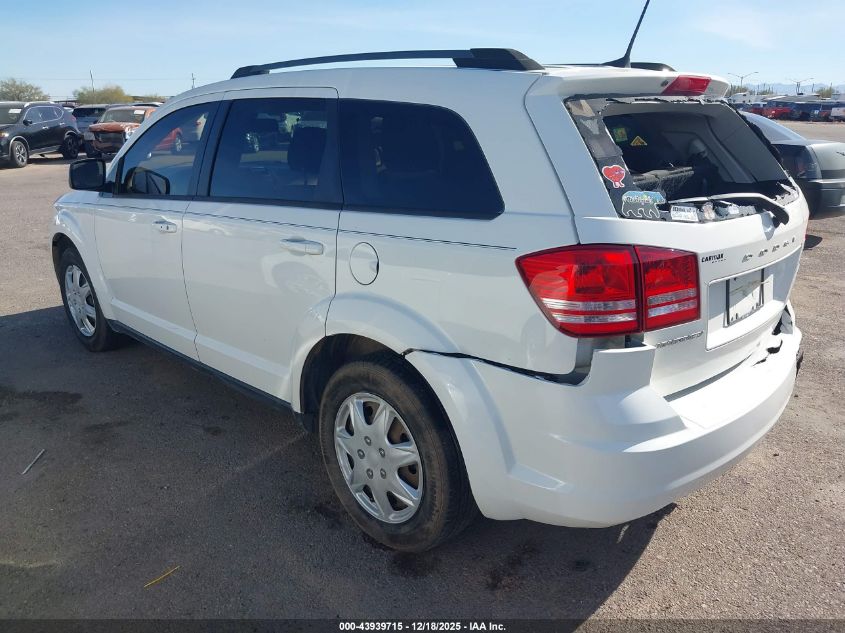 2018 Dodge Journey Se VIN: 3C4PDCAB7JT521418 Lot: 43939715