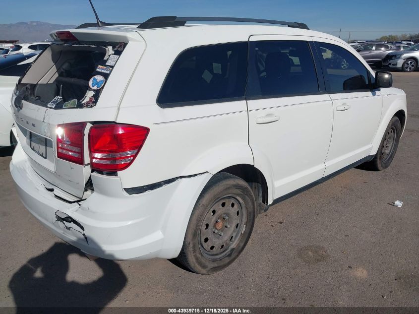 2018 Dodge Journey Se VIN: 3C4PDCAB7JT521418 Lot: 43939715