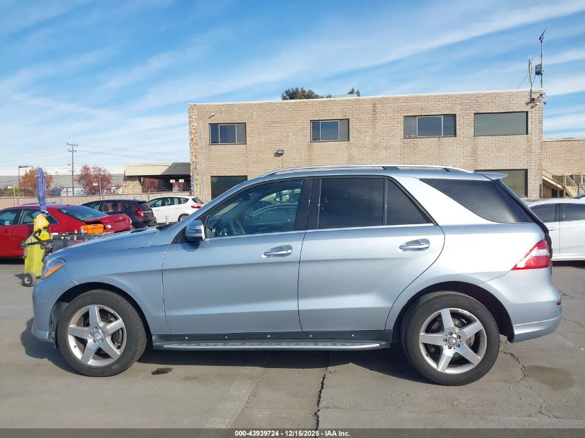 2014 Mercedes-Benz Ml 350 4Matic VIN: 4JGDA5HB6EA414723 Lot: 43939724
