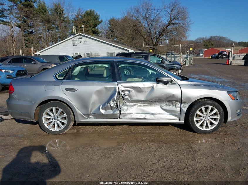 2013 Volkswagen Passat 2.5L Sel Premium VIN: 1VWCH7A37DC080549 Lot: 43939730