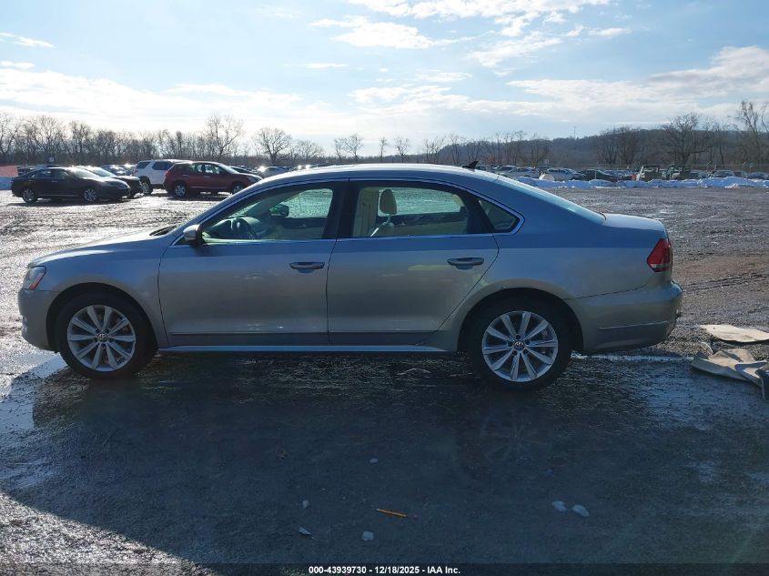 2013 Volkswagen Passat 2.5L Sel Premium VIN: 1VWCH7A37DC080549 Lot: 43939730