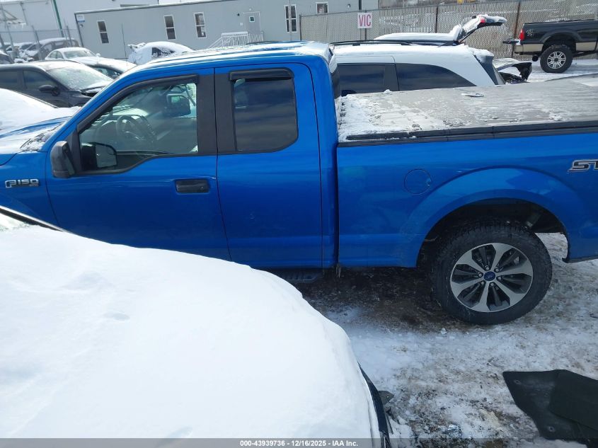 2019 Ford F-150 Xl VIN: 1FTEX1EP6KKF07439 Lot: 43939736