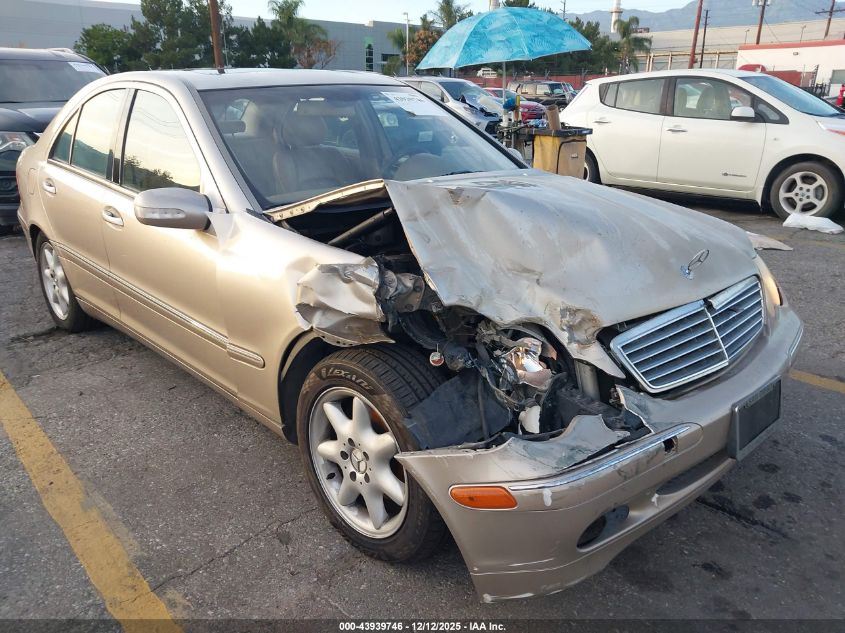 2002 Mercedes-Benz C 240 VIN: WDBRF61J42E003438 Lot: 43939746