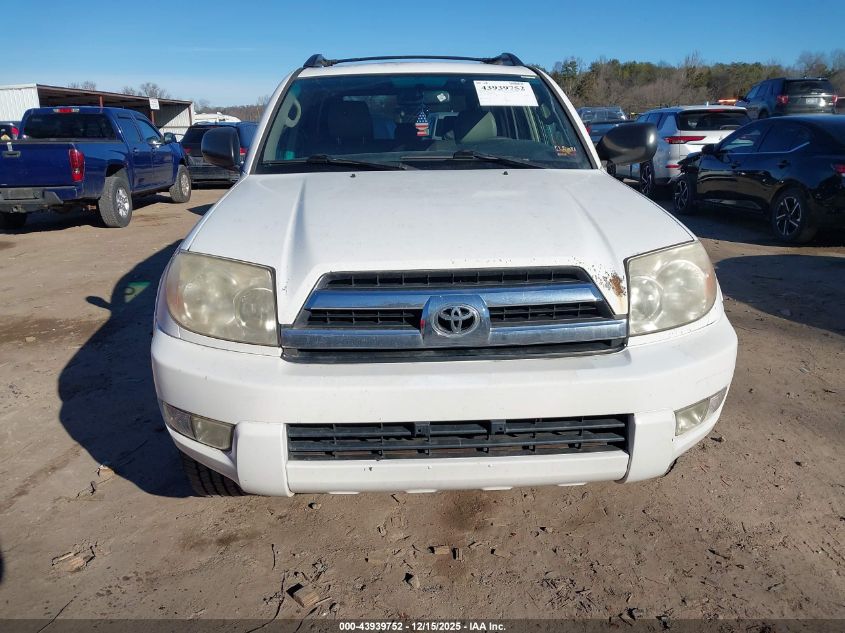 2005 Toyota 4Runner Sr5 V6 VIN: JTEBU14R450067814 Lot: 43939752