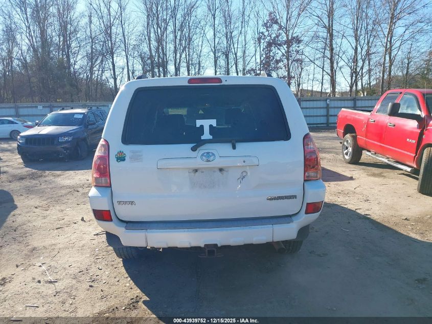 2005 Toyota 4Runner Sr5 V6 VIN: JTEBU14R450067814 Lot: 43939752