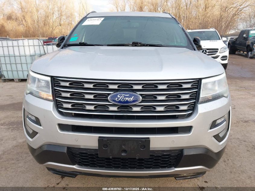 2017 Ford Explorer Xlt VIN: 1FM5K7DH9HGA11358 Lot: 43939763