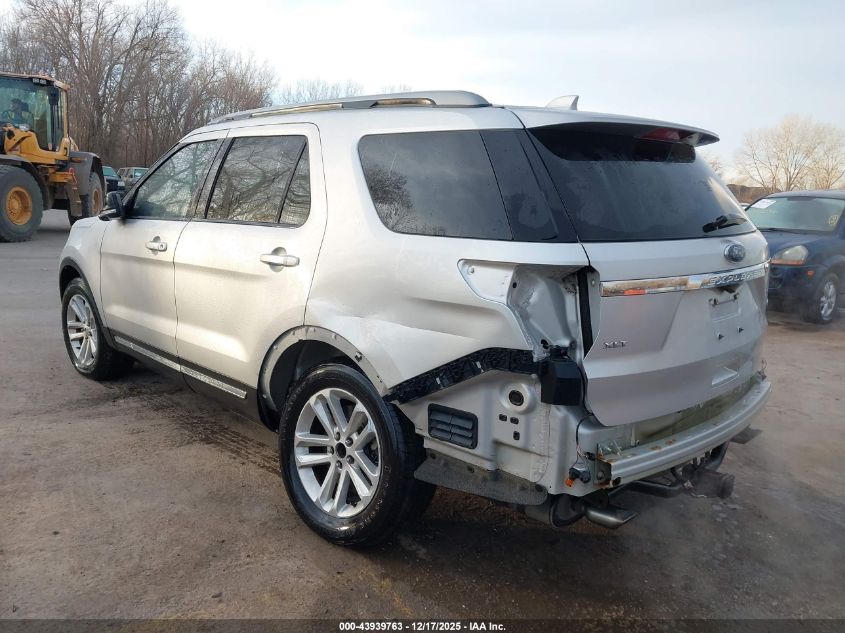 2017 Ford Explorer Xlt VIN: 1FM5K7DH9HGA11358 Lot: 43939763