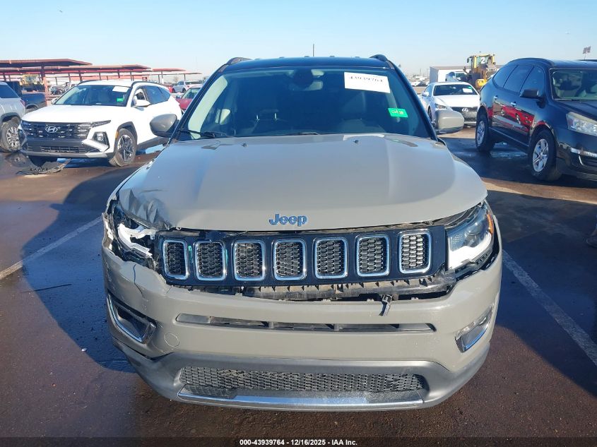 2020 Jeep Compass Limited Fwd VIN: 3C4NJCCB4LT155613 Lot: 43939764