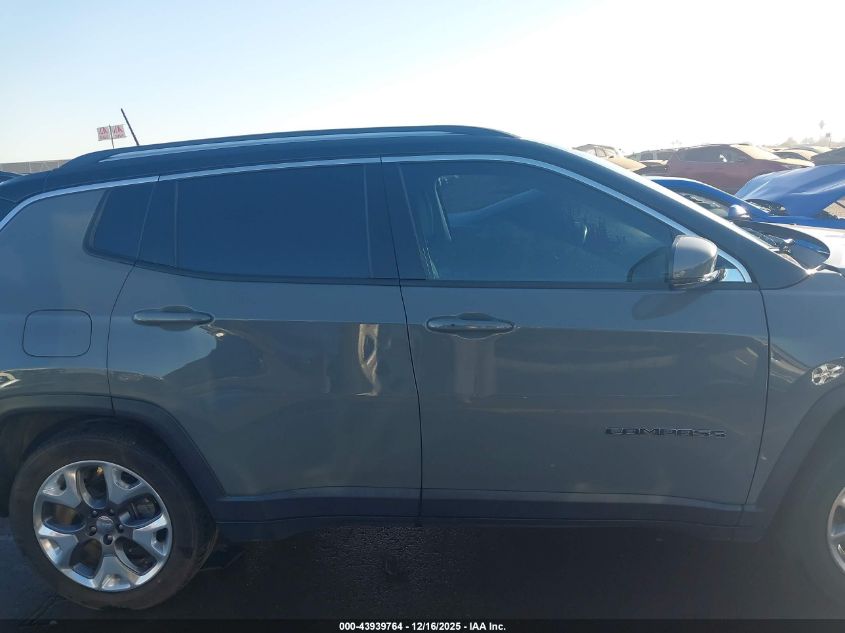 2020 Jeep Compass Limited Fwd VIN: 3C4NJCCB4LT155613 Lot: 43939764