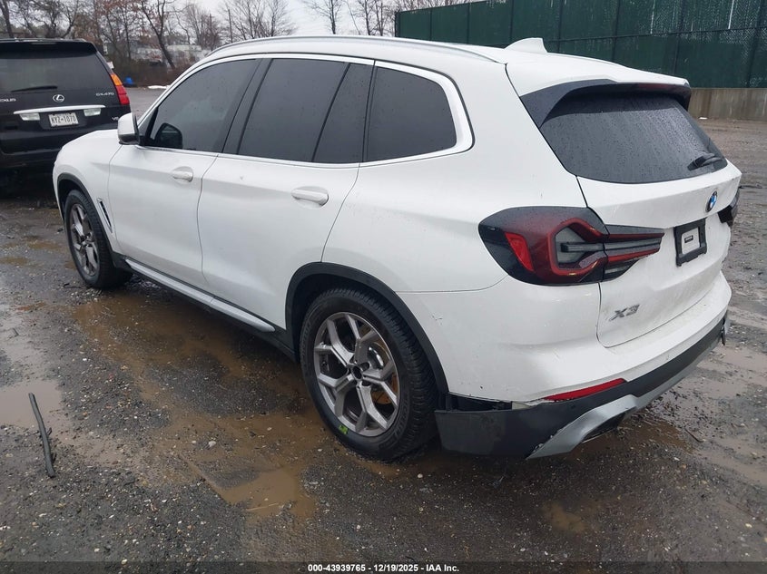 2022 BMW X3 xDrive30I