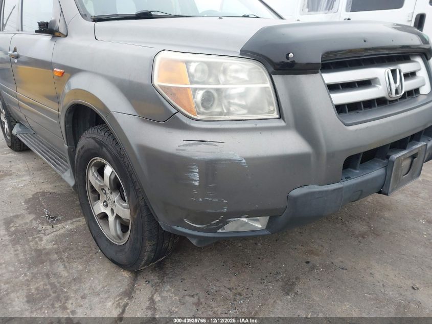 2007 Honda Pilot Ex VIN: 2HKYF18437H504778 Lot: 43939766
