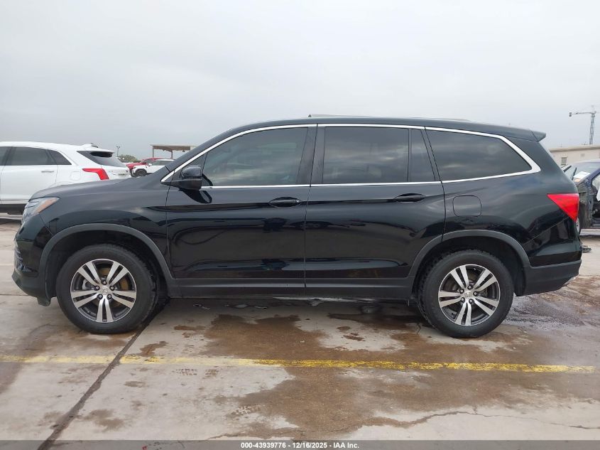 2018 Honda Pilot Ex-L VIN: 5FNYF5H56JB013319 Lot: 43939776