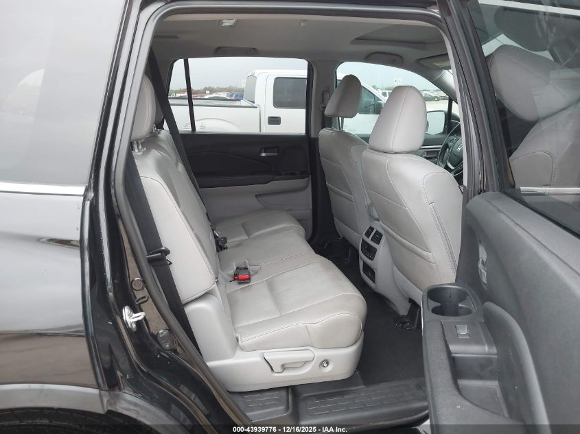 2018 Honda Pilot Ex-L VIN: 5FNYF5H56JB013319 Lot: 43939776