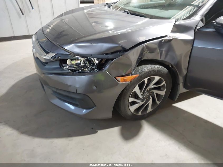 2016 Honda Civic Ex VIN: 19XFC2F79GE019181 Lot: 43939786