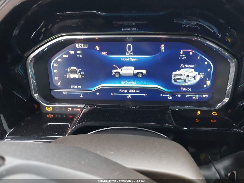 2025 Chevrolet Silverado 2500Hd 4Wd Standard Bed Lt VIN: 1GC4KNEY5SF280814 Lot: 43939791