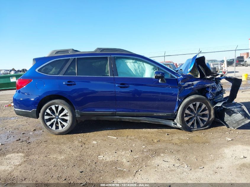 2015 Subaru Outback 2.5I Limited VIN: 4S4BSBNC8F3282375 Lot: 43939798
