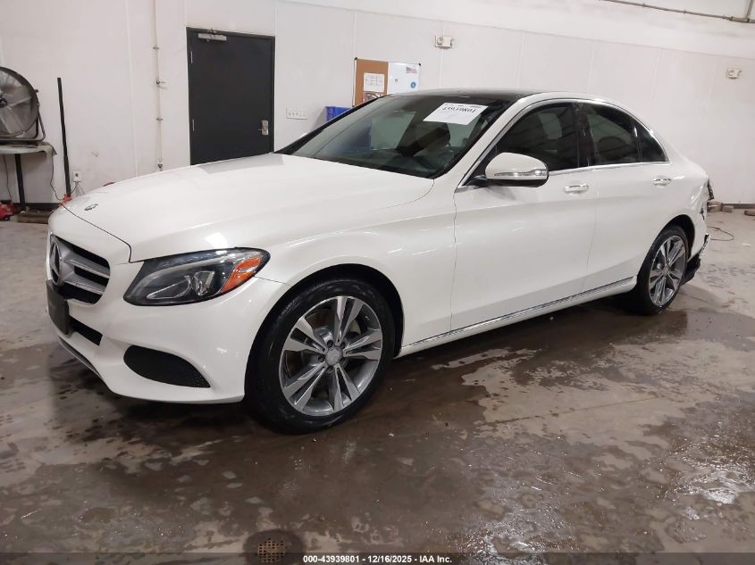 2015 Mercedes-Benz C 300 4Matic VIN: 55SWF4KB8FU086388 Lot: 43939801