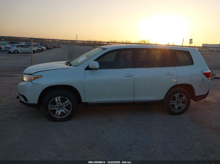 2012 Toyota Highlander VIN: 5TDZA3EH3CS017316 Lot: 43939814