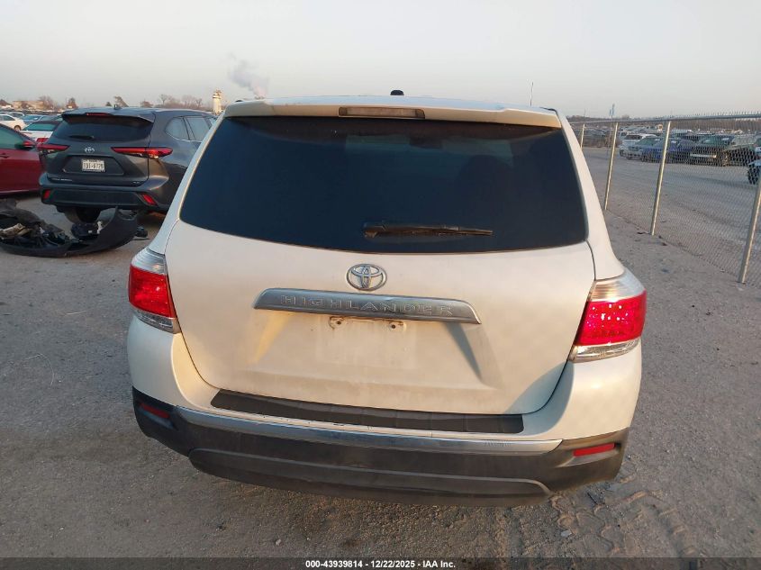 2012 Toyota Highlander VIN: 5TDZA3EH3CS017316 Lot: 43939814