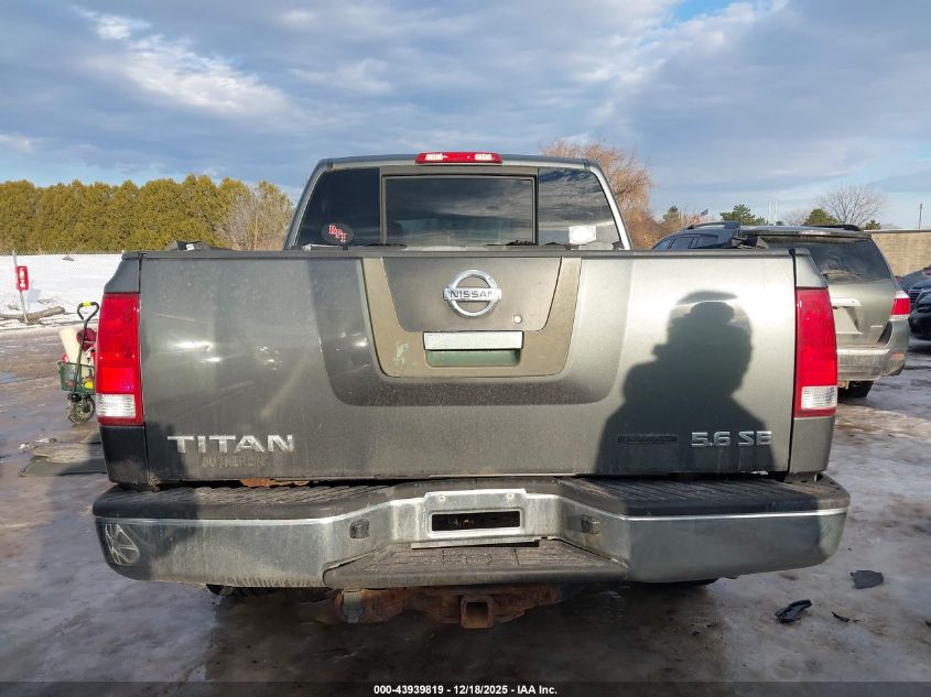 2009 Nissan Titan Se VIN: 1N6BA07D59N300824 Lot: 43939819