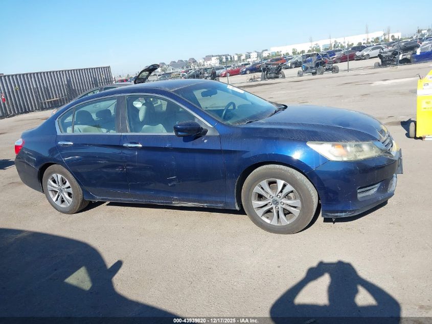 2014 Honda Accord Lx VIN: 1HGCR2F39EA255345 Lot: 43939820