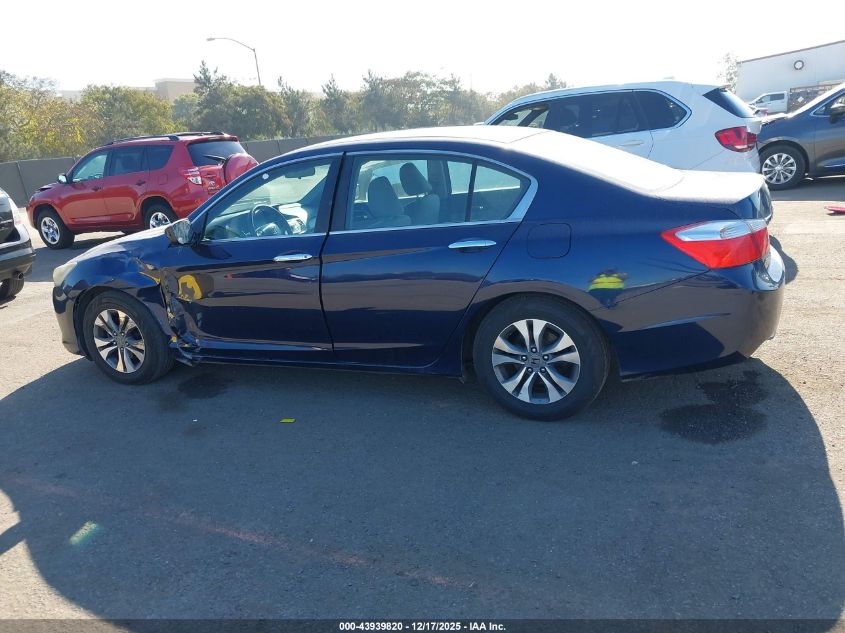 2014 Honda Accord Lx VIN: 1HGCR2F39EA255345 Lot: 43939820