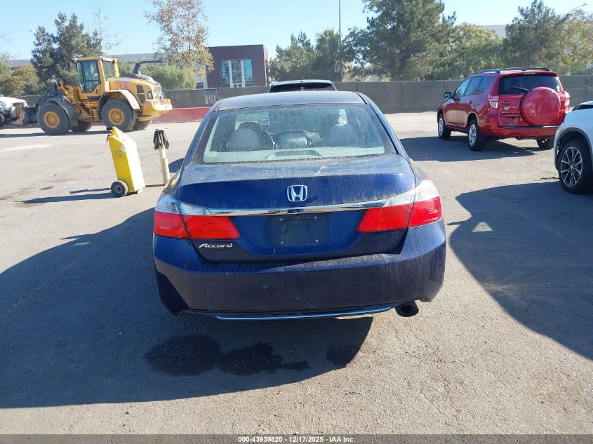 2014 Honda Accord Lx VIN: 1HGCR2F39EA255345 Lot: 43939820